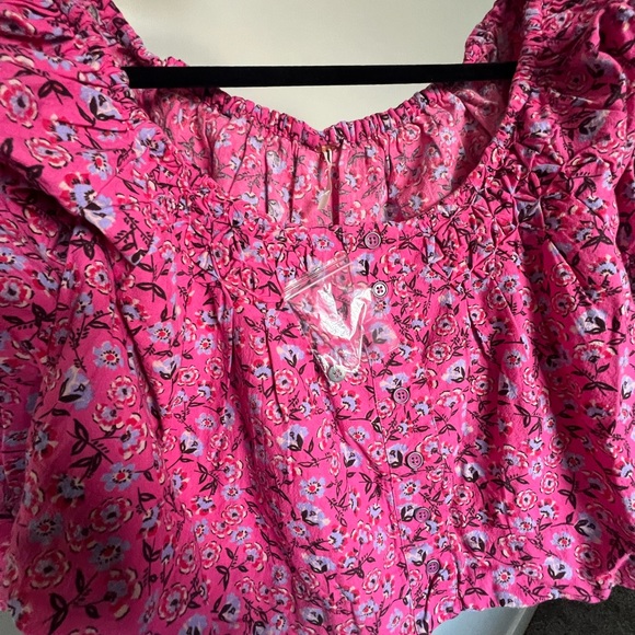 Free people James smock top crop xs - Picture 9 of 9